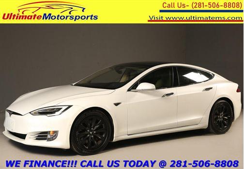 Pearl White Multi-Coat 2016 Tesla Model S 90D