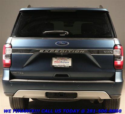 Blue Metallic 2018 Ford Expedition Max Limited