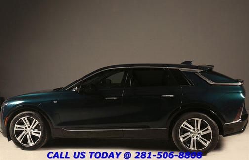 Emerald Lake Metallic 2024 Cadillac LYRIQ Tech