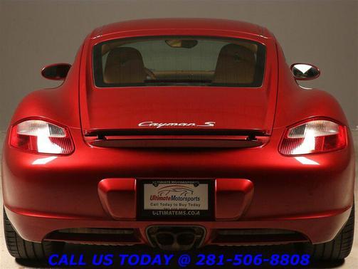 Ruby Red Metallic 2008 Porsche Cayman S