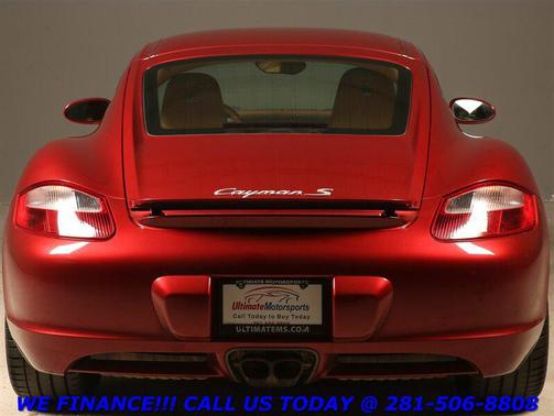 Ruby Red Metallic 2008 Porsche Cayman S