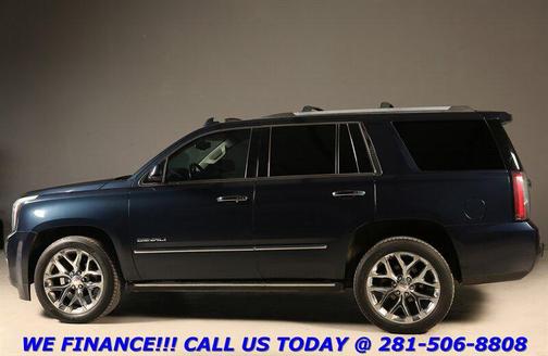 Dark Sapphire Blue Metallic 2017 GMC Yukon Denali