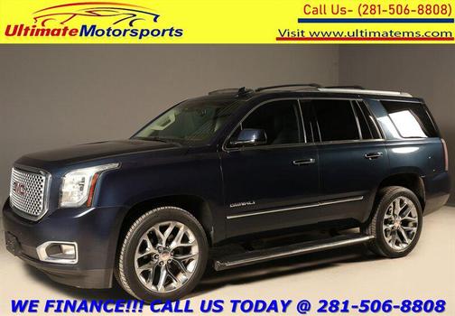 Dark Sapphire Blue Metallic 2017 GMC Yukon Denali