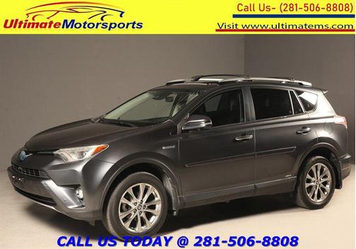 Magnetic Gray Metallic 2016 Toyota RAV4 Hybrid SE