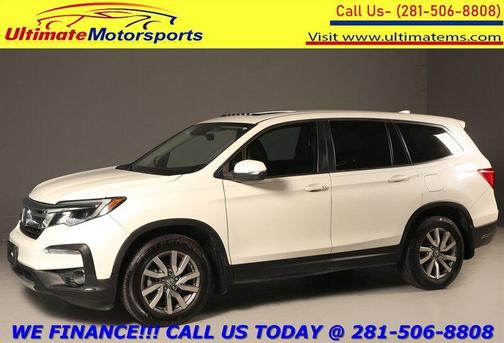 White Diamond Pearl 2019 Honda Pilot EX-L