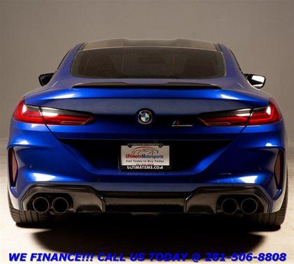 Marina Bay Blue Metallic 2022 BMW M8 Competition