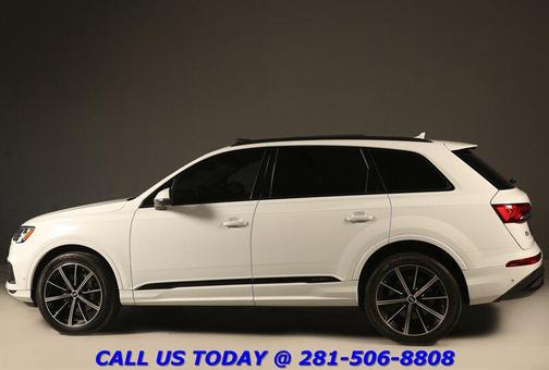 Glacier White Metallic 2021 Audi Q7 55 Premium Plus