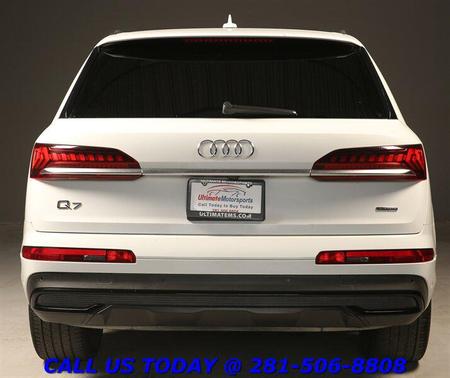Glacier White Metallic 2021 Audi Q7 55 Premium Plus
