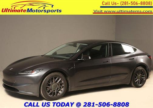 Stealth Grey 2024 Tesla Model 3 Long Range