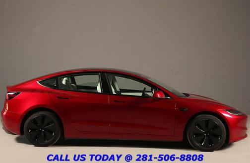 Ultra Red 2024 Tesla Model 3 Long Range