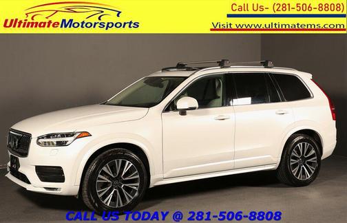 Crystal White Metallic 2021 Volvo XC90 T5 Momentum