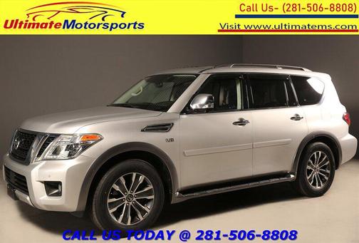 Brilliant Silver 2018 Nissan Armada SL