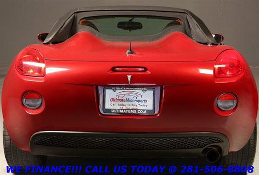 2009 Pontiac Solstice 2009 CONVERTIBLE AUTO 18''ALLOYS FOG LIGHTS 33K MLS
