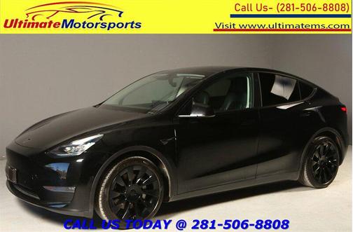 Solid Black 2022 Tesla Model Y Long Range Dual Motor All-Wheel Drive