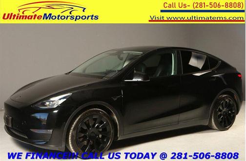 Solid Black 2022 Tesla Model Y Long Range Dual Motor All-Wheel Drive