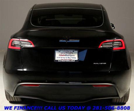 Solid Black 2022 Tesla Model Y Long Range Dual Motor All-Wheel Drive