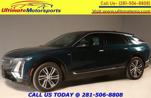 Emerald Lake Metallic 2024 Cadillac LYRIQ V