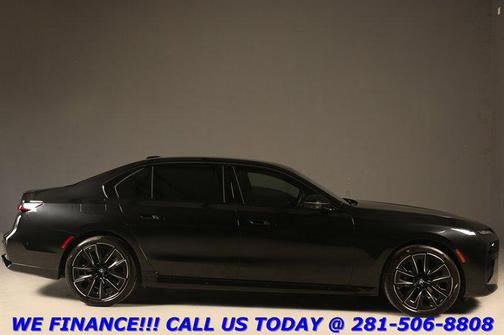 Black Sapphire Metallic 2024 BMW 760 xDrive