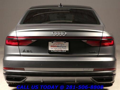 Monsoon Gray Metallic 2021 Audi A8 L 60