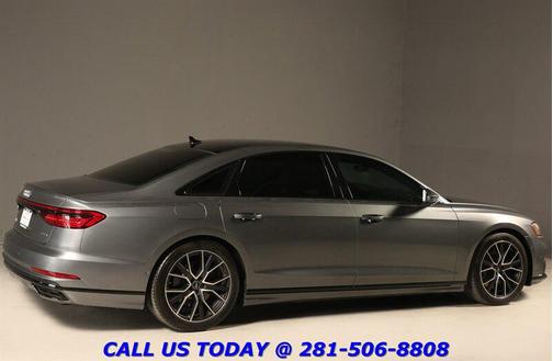 Monsoon Gray Metallic 2021 Audi A8 L 60