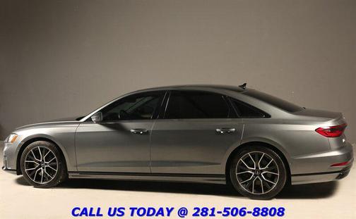 Monsoon Gray Metallic 2021 Audi A8 L 60