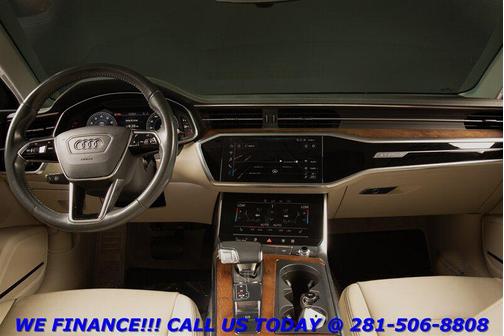 Glacier White Metallic 2019 Audi A6 55 Premium Plus