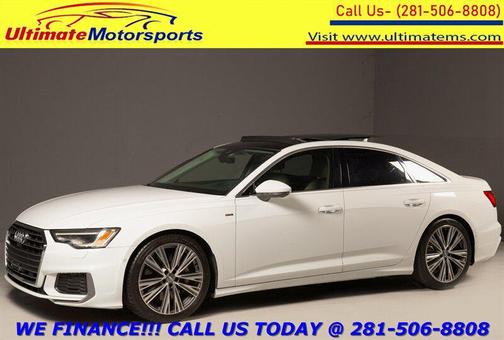 Glacier White Metallic 2019 Audi A6 55 Premium Plus