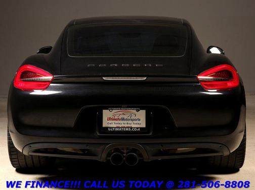 Jet Black Metallic 2016 Porsche Cayman Black Edition
