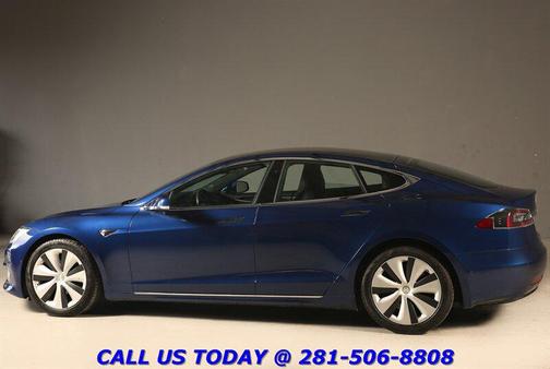 Deep Blue Metallic 2021 Tesla Model S Long Range Plus