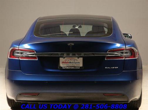 Deep Blue Metallic 2021 Tesla Model S Long Range Plus