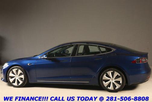 Deep Blue Metallic 2021 Tesla Model S Long Range Plus