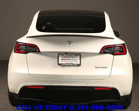 Pearl White Multi-Coat 2022 Tesla Model Y Performance Dual Motor All-Wheel Drive