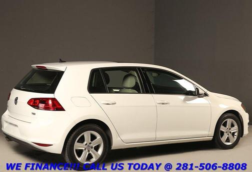 Pure White 2017 Volkswagen Golf TSI Wolfsburg Edition 4-Door