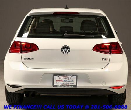 Pure White 2017 Volkswagen Golf TSI Wolfsburg Edition 4-Door