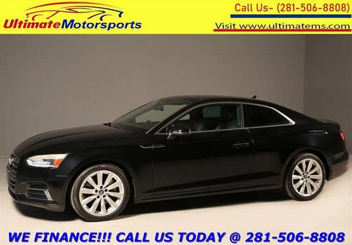 Brilliant Black 2018 Audi A5 2.0T Premium