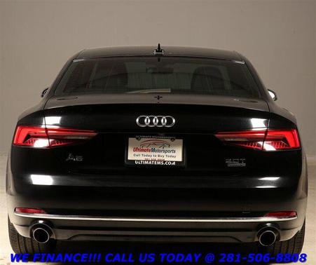 Brilliant Black 2018 Audi A5 2.0T Premium