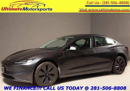 Stealth Grey 2024 Tesla Model 3 Long Range