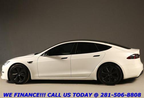 Pearl White Multi-Coat 2022 Tesla Model S Dual Motor All-Wheel Drive
