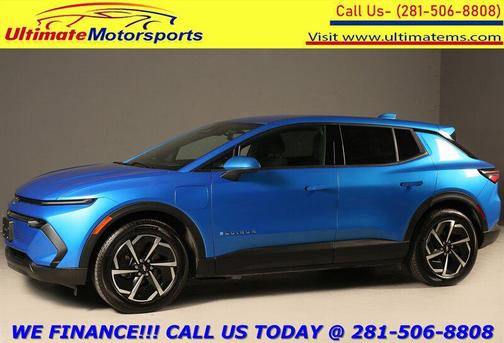 Riptide Blue Metallic 2025 Chevrolet Equinox EV LT