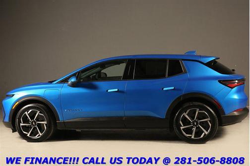 Riptide Blue Metallic 2025 Chevrolet Equinox EV LT