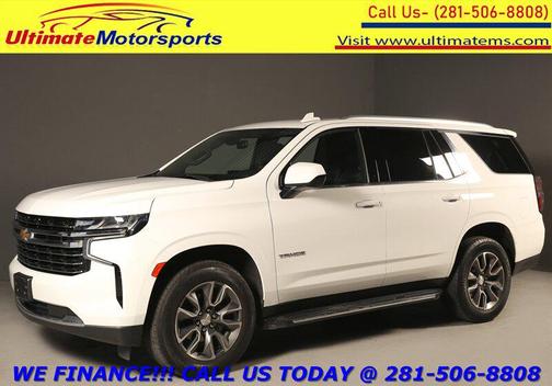 Summit White 2021 Chevrolet Tahoe LT
