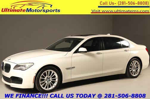 Alpine White 2012 BMW 750 Li