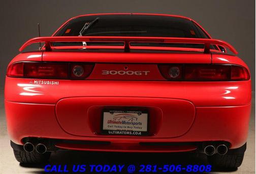 Caracus Red 1994 Mitsubishi 3000GT 1994 MANUAL 5-SPEED ANDROID AUTO CAMERA CRUISE