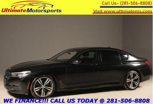 Black Sapphire Metallic 2019 BMW 740 2019 740iM Sport NAV PANO BLIND HEATSEAT 77K MLS