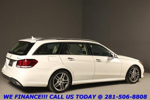 Polar White 2014 Mercedes-Benz E-Class 4MATIC