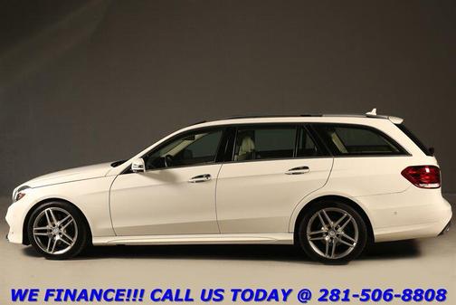 Polar White 2014 Mercedes-Benz E-Class 4MATIC
