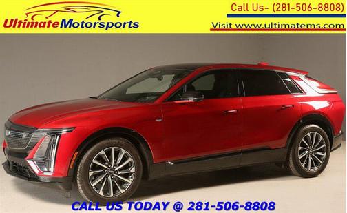 Radiant Red Tintcoat 2024 Cadillac LYRIQ V