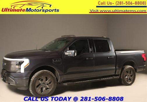 Smoked Quartz Metallic Tinted Clearcoat 2022 Ford F-150 Lightning LARIAT
