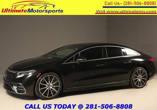 Obsidian Black Metallic 2022 Mercedes-Benz EQS 450+ 4MATIC