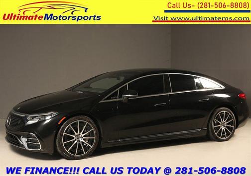 Obsidian Black Metallic 2022 Mercedes-Benz EQS 450+ 4MATIC